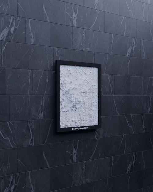 Denver, Downtown, Hoa Kỳ - Mô hình thu nhỏ 3D - Image 3