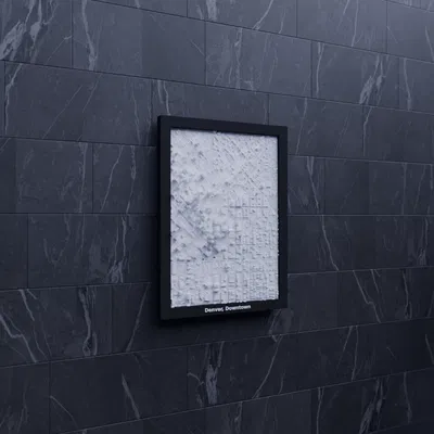 Denver, Downtown, Hoa Kỳ - Mô hình thu nhỏ 3D