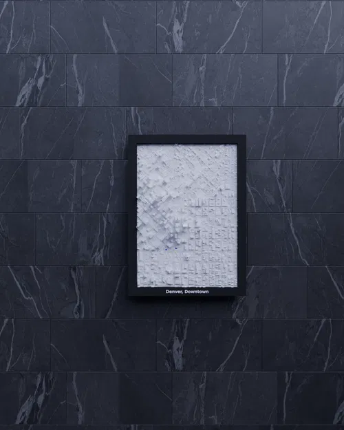 Denver, Downtown, Hoa Kỳ - Mô hình thu nhỏ 3D - Image 6