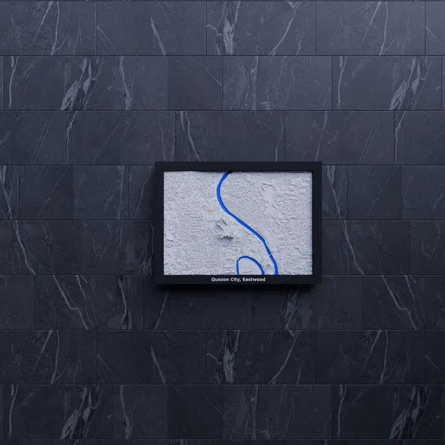 Quezon City, Eastwood (Philippines) - Mô hình 3D thu nhỏ địa hình - Image 8