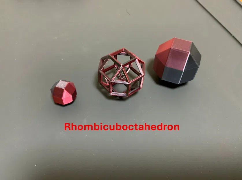 Archimedean Solids dạng wireframe & truncated: Tetra/Octa/Cube/Dodeca/Icosa... - Image 5