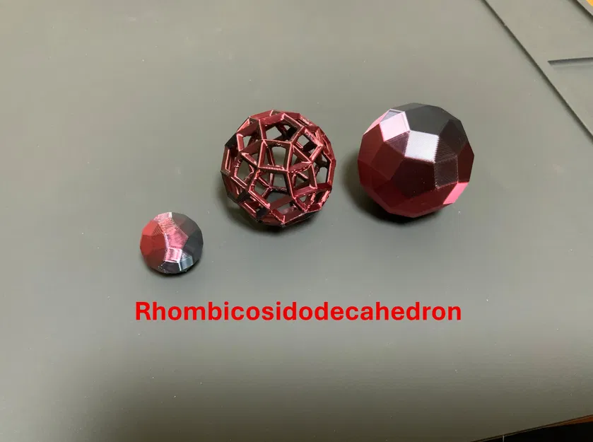 Archimedean Solids dạng wireframe & truncated: Tetra/Octa/Cube/Dodeca/Icosa... - Image 10