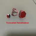 Archimedean Solids dạng wireframe & truncated: Tetra/Octa/Cube/Dodeca/Icosa... - Thumbnail 14