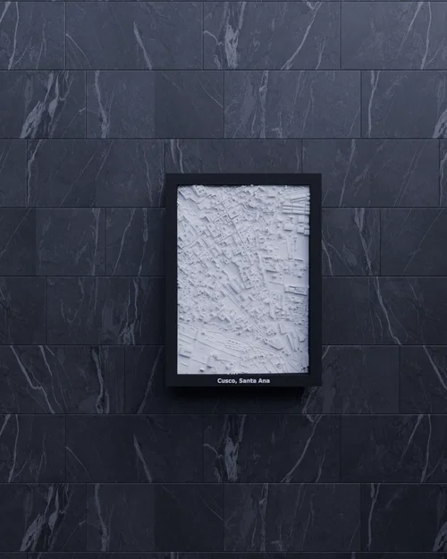 Cusco, Santa Ana, Peru - 3D Miniature (mô hình địa hình in 3D) - Image 4