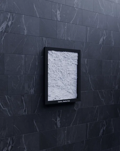 Cusco, Santa Ana, Peru - 3D Miniature (mô hình địa hình in 3D) - Image 5