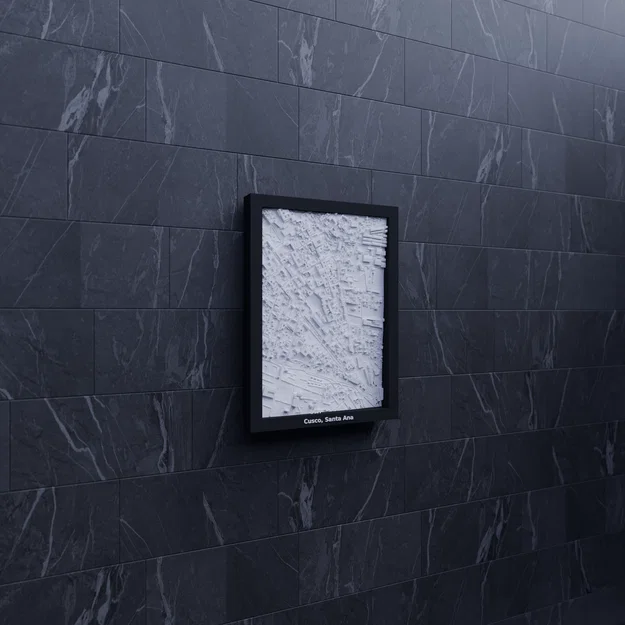 Cusco, Santa Ana, Peru - 3D Miniature (mô hình địa hình in 3D) - Image 7