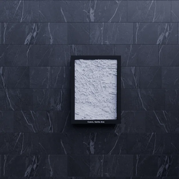 Cusco, Santa Ana, Peru - 3D Miniature (mô hình địa hình in 3D) - Image 8