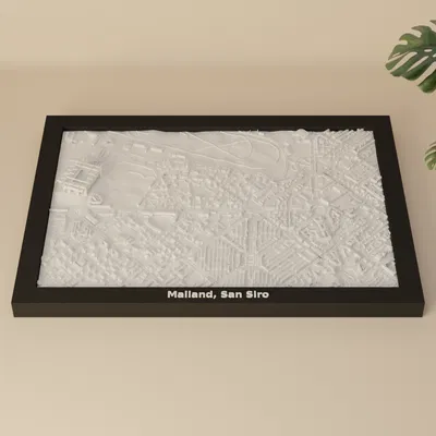 Milano, San Siro, Italy - Mô hình thu nhỏ 3D