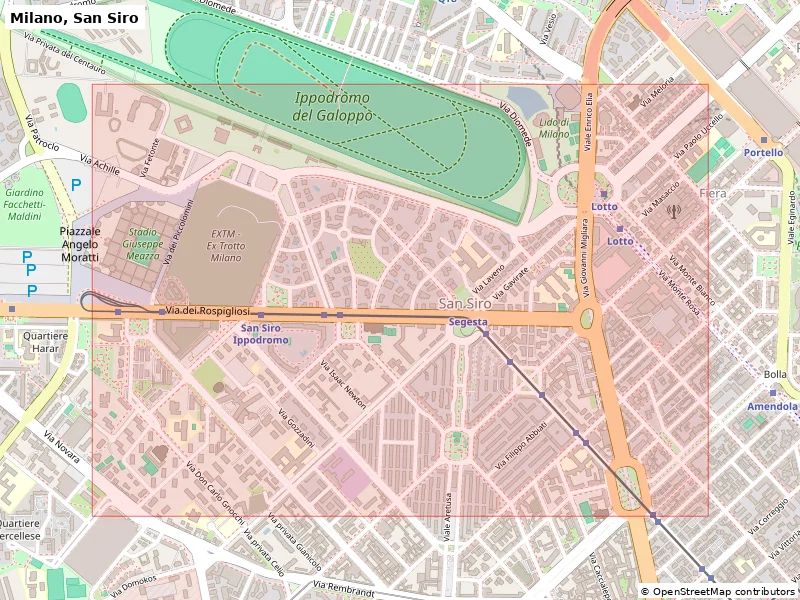 Milano, San Siro, Italy - Mô hình thu nhỏ 3D - Image 3