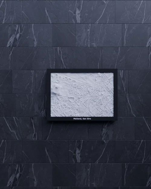 Milano, San Siro, Italy - Mô hình thu nhỏ 3D - Image 5