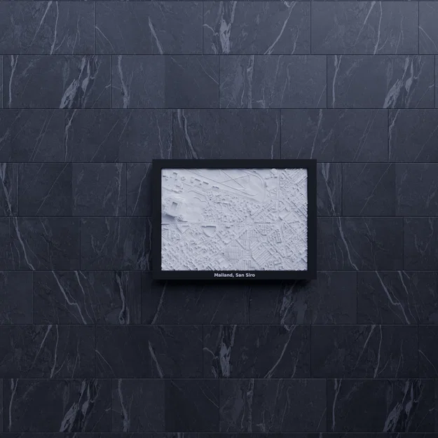 Milano, San Siro, Italy - Mô hình thu nhỏ 3D - Image 6