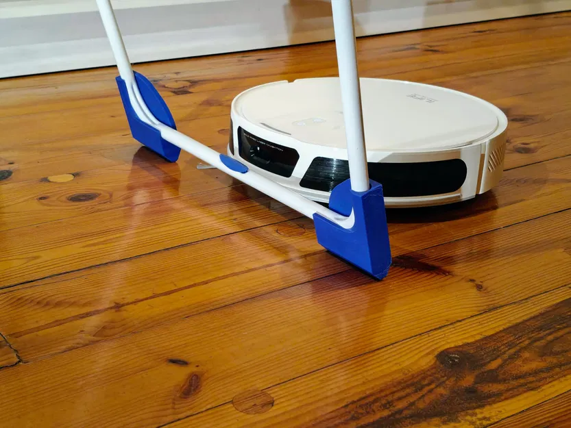 Chân thay thế cho giàn phơi: robot vacuum khỏi bị kẹt dưới kệ phơi đồ - Image 2