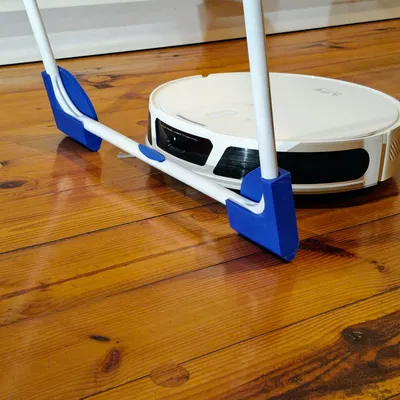 Chân thay thế cho giàn phơi: robot vacuum khỏi bị kẹt dưới kệ phơi đồ