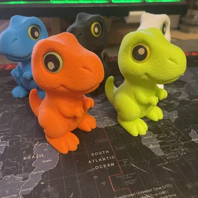 Cute T‑Rex Robbie – (cartoon, noAMS)