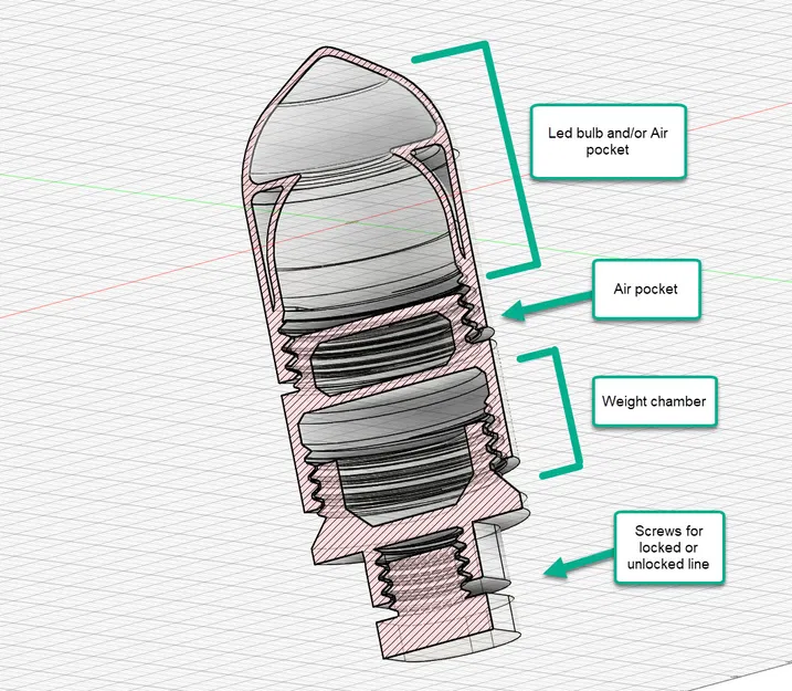 Hộp Mồi Câu Gọn Nhẹ & Phao LED Nhiều Khoang (V2) - Image 4