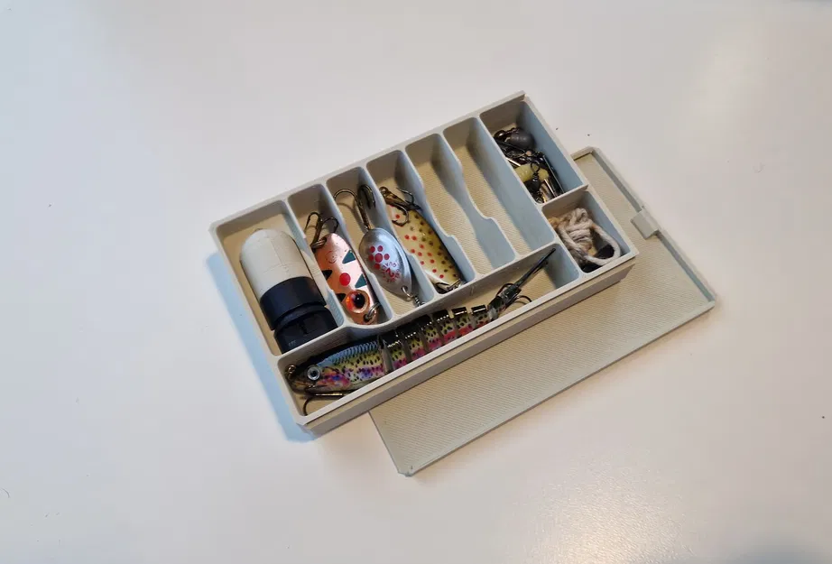 Hộp Mồi Câu Gọn Nhẹ & Phao LED Nhiều Khoang (V2) - Image 6