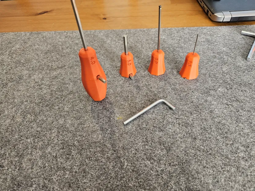 Bộ tay cầm cho Allen key dễ thao tác – hệ metric - Image 2