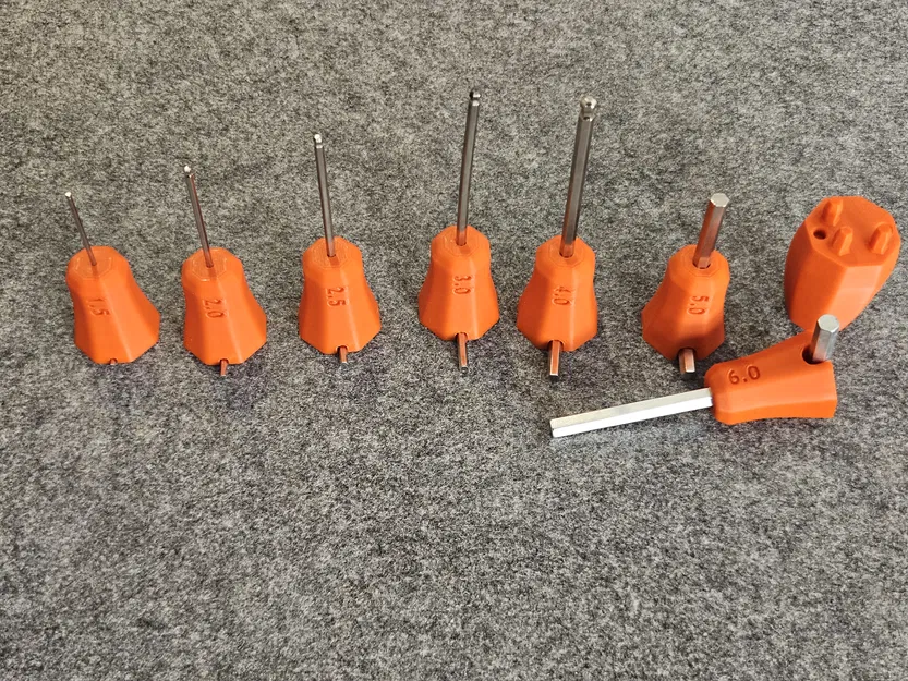 Bộ tay cầm cho Allen key dễ thao tác – hệ metric - Image 4