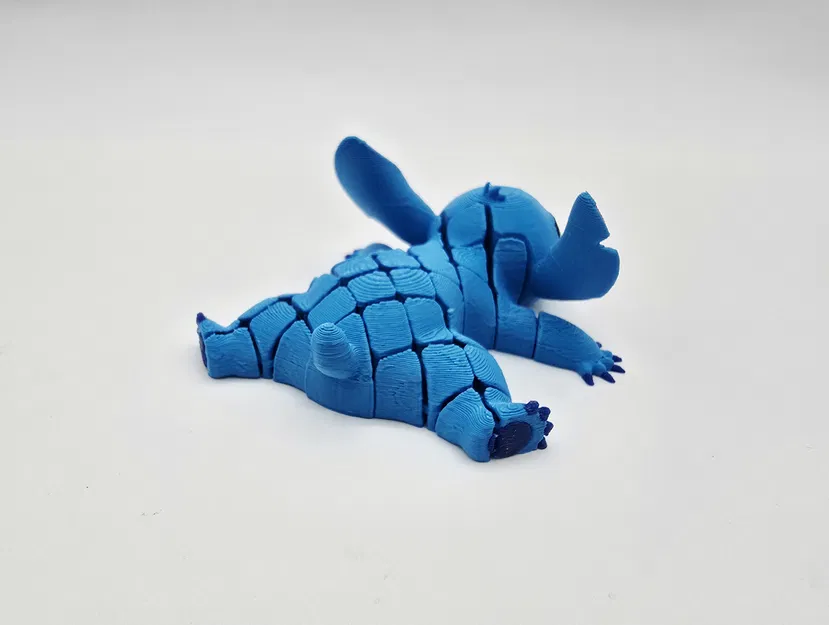 Flexi Stitch (Fan Art) – Mô hình print-in-place dẻo linh hoạt - Image 5