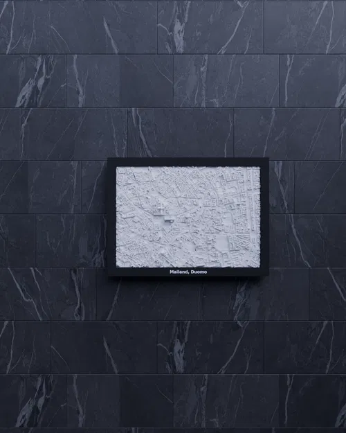 Milano, Duomo, Italy - Mô hình 3D Miniature - Image 4