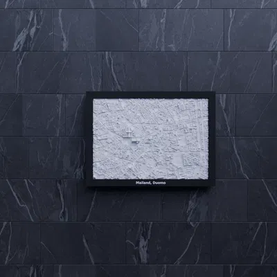 Milano, Duomo, Italy - Mô hình 3D Miniature