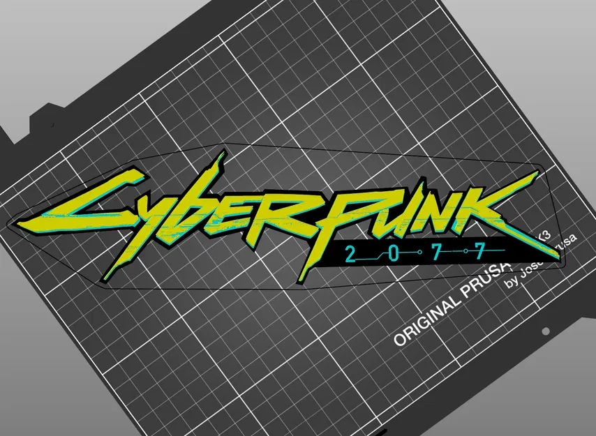 Logo Cyberpunk 2077 – Đa Màu Chi Tiết Cao - Image 2