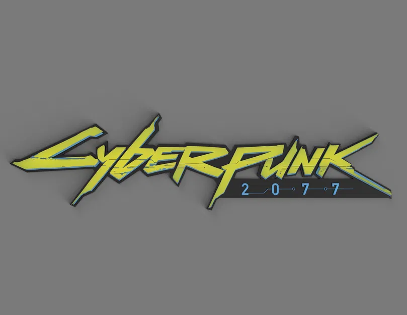 Logo Cyberpunk 2077 – Đa Màu Chi Tiết Cao - Image 4