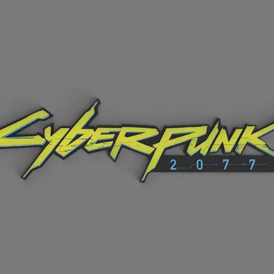 Logo Cyberpunk 2077 – Đa Màu Chi Tiết Cao