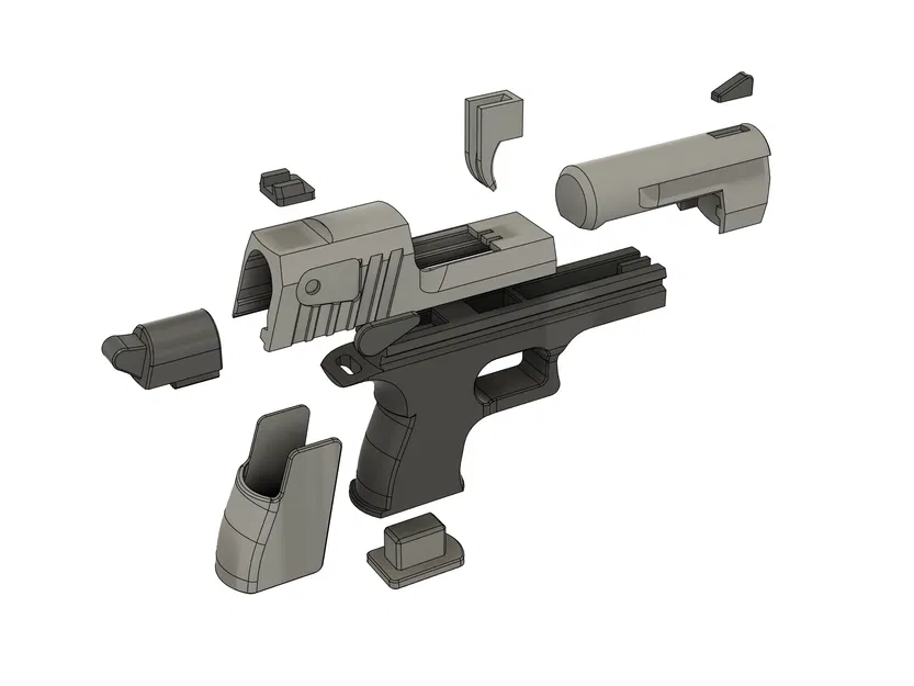 Móc Khóa Fidget Desert Eagle - Image 3