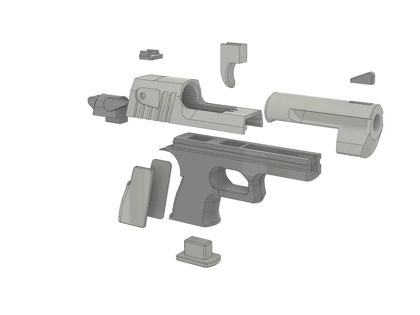 Móc Khóa Fidget Desert Eagle - Image 4