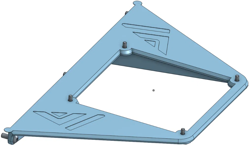 Giá đỡ radiator 120mm cho Vz235 (Mellow kit) - Image 6
