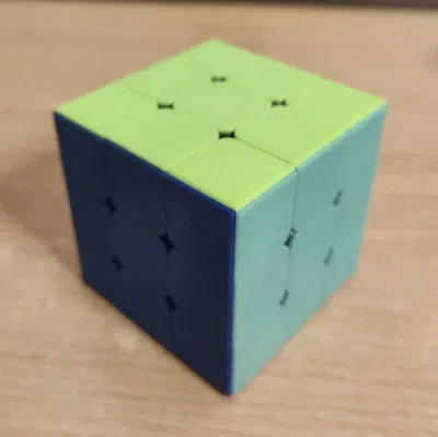 Rubik’s Cube in full được (57 mm) – xoay mượt với lò xo