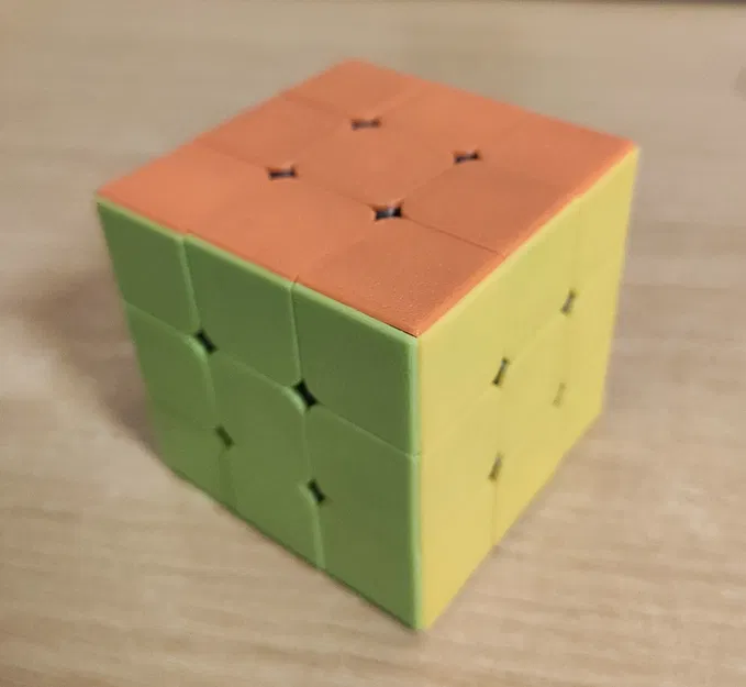 Rubik’s Cube in full được (57 mm) – xoay mượt với lò xo - Image 2