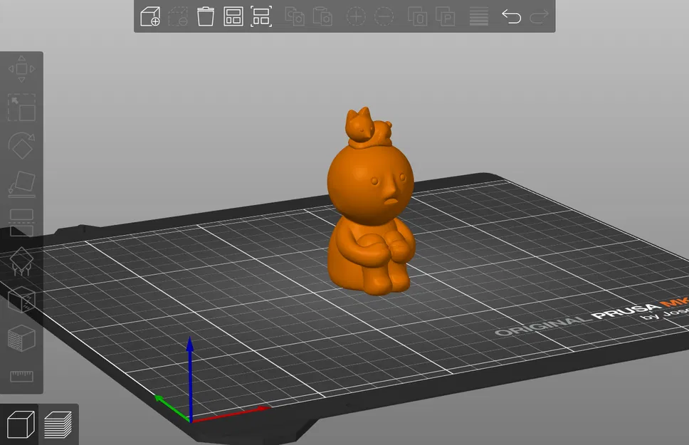 Smiski ngồi với bé mèo trên đầu - Image 3