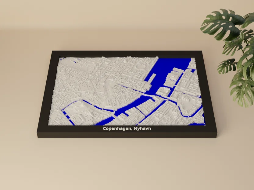 Bản thu nhỏ 3D Copenhagen, Nyhavn, Đan Mạch - Image 1