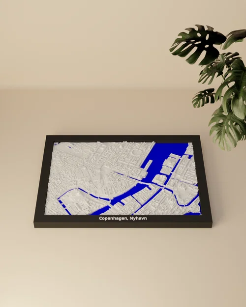 Bản thu nhỏ 3D Copenhagen, Nyhavn, Đan Mạch - Image 3