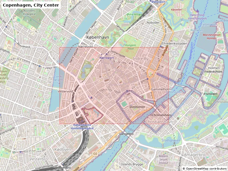 Copenhagen, City Center, Đan Mạch - Mô hình thu nhỏ 3D - Image 2