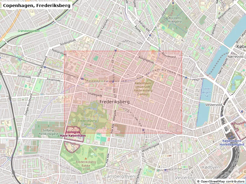 Copenhagen, Frederiksberg, Đan Mạch - 3D Miniature - Image 2