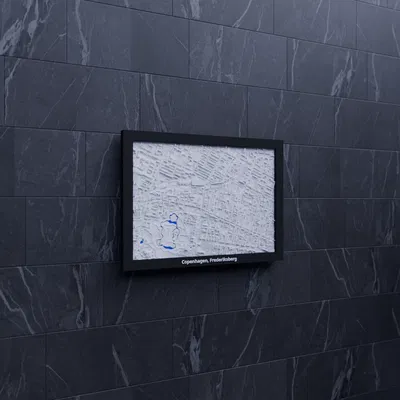 Copenhagen, Frederiksberg, Đan Mạch - 3D Miniature