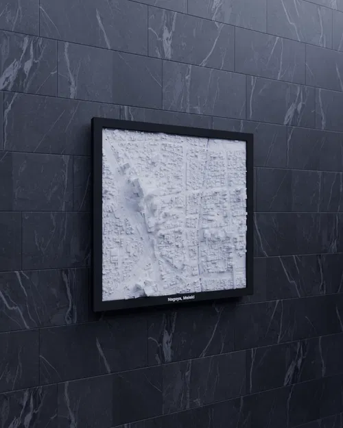 Nagoya, Meieki, Japan - 3D Miniature (Mô hình thu nhỏ địa hình 3D) - Image 3