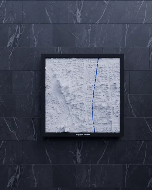 Nagoya, Meieki, Japan - 3D Miniature (Mô hình thu nhỏ địa hình 3D) - Image 6
