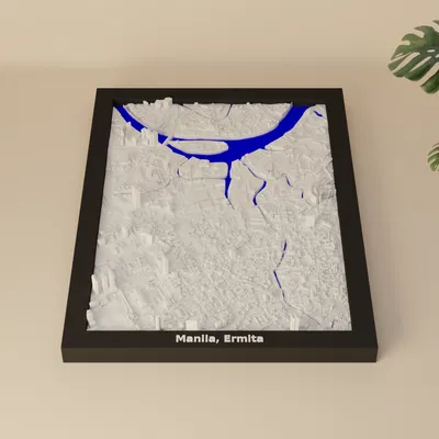 Manila, Ermita, Philippines - Mô hình thu nhỏ 3D