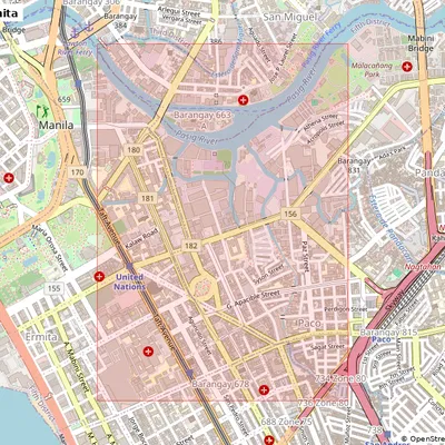 Manila, Ermita, Philippines - Mô hình thu nhỏ 3D