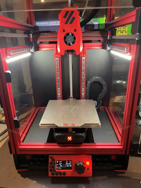 Kẹp đèn buồng in Voron V0 cho COB LED 10mm (Voron V0 Chamber Lights COB LEDs Clips) - Image 2