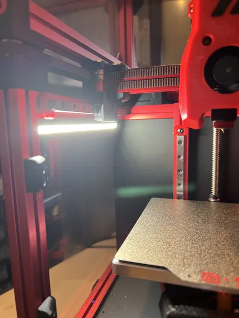 Kẹp đèn buồng in Voron V0 cho COB LED 10mm (Voron V0 Chamber Lights COB LEDs Clips) - Image 3