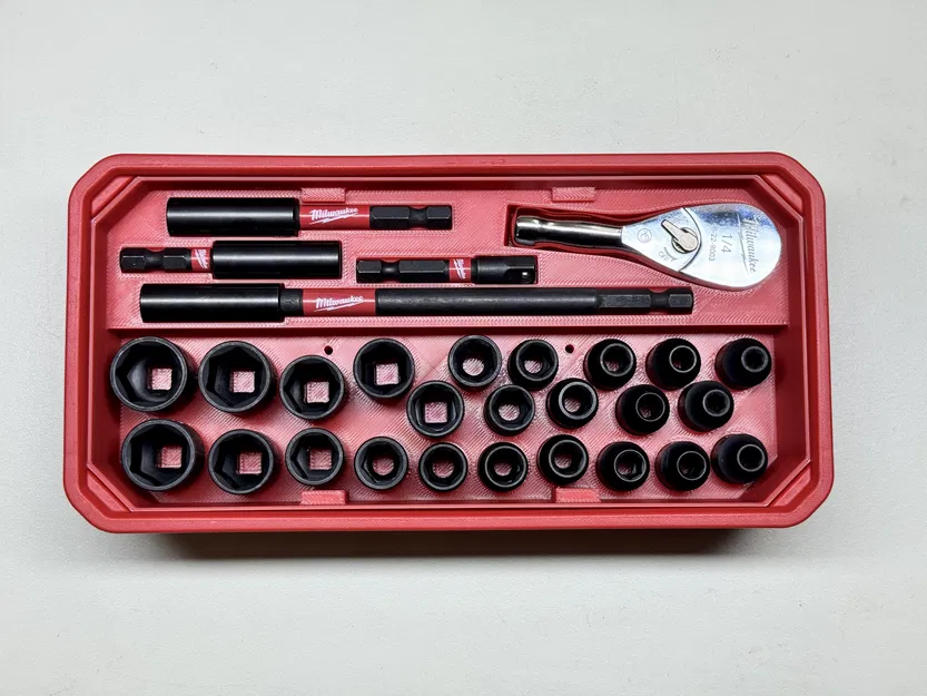 Khay insert Packout Organizer cho bộ mini socket 1/4” (SAE/Metric) - Image 3