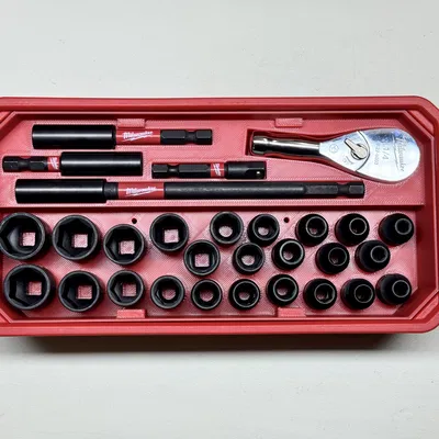 Khay insert Packout Organizer cho bộ mini socket 1/4” (SAE/Metric)