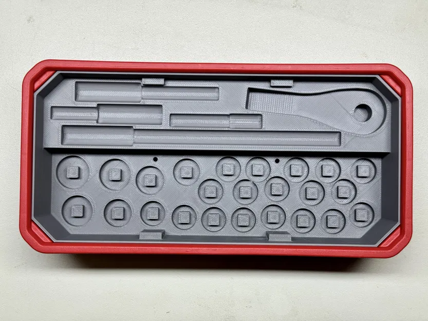 Khay insert Packout Organizer cho bộ mini socket 1/4” (SAE/Metric) - Image 5