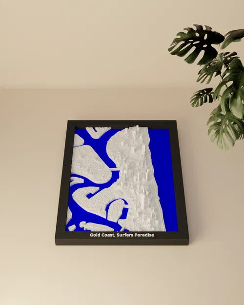 Gold Coast, Surfers Paradise, Australia - Mô hình thu nhỏ 3D - Image 3