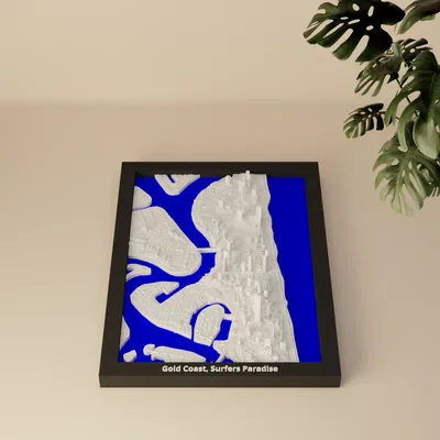 Gold Coast, Surfers Paradise, Australia - Mô hình thu nhỏ 3D